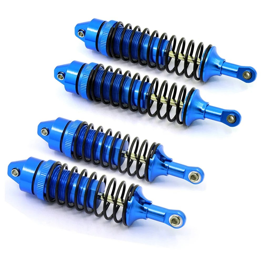 

Лучший 4 шт. передний и задний цельнометаллический амортизатор для деталей 1/10 Traxxas Slash 4X4 4WD Stampede 4X4 Rustler 4X4 VXL