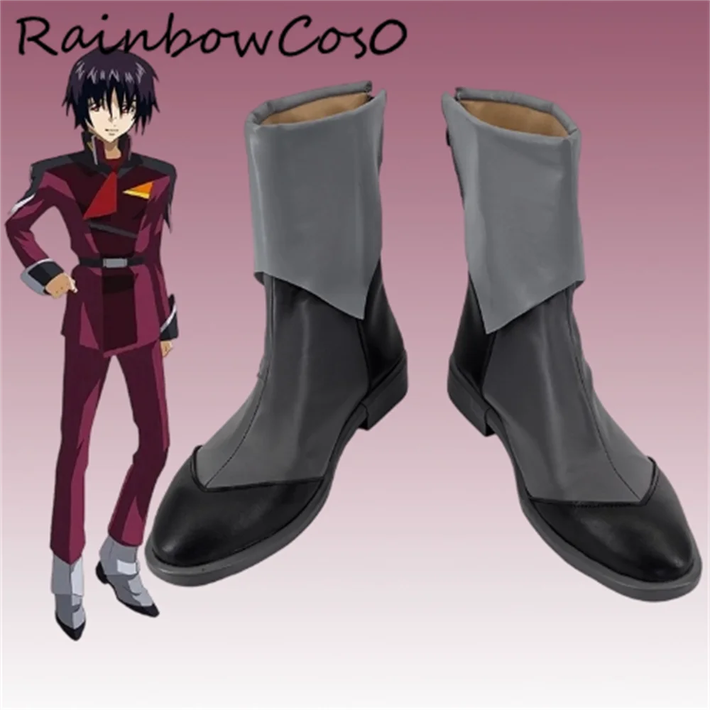 

Shin Asuka Обувь для косплея Сапоги Игра Аниме Вечеринка Хэллоуин RainbowCos0 W4912