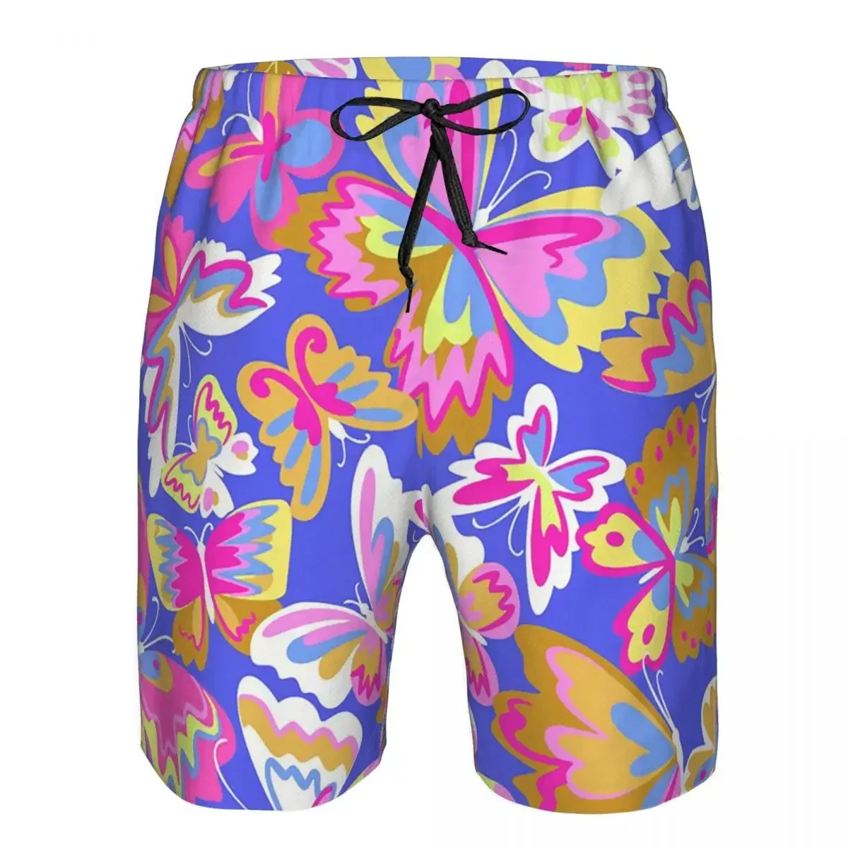 Colorful Butterfly Trunks Beach Board Shorts Casual Quick Dry Swimming Summer Men Pants