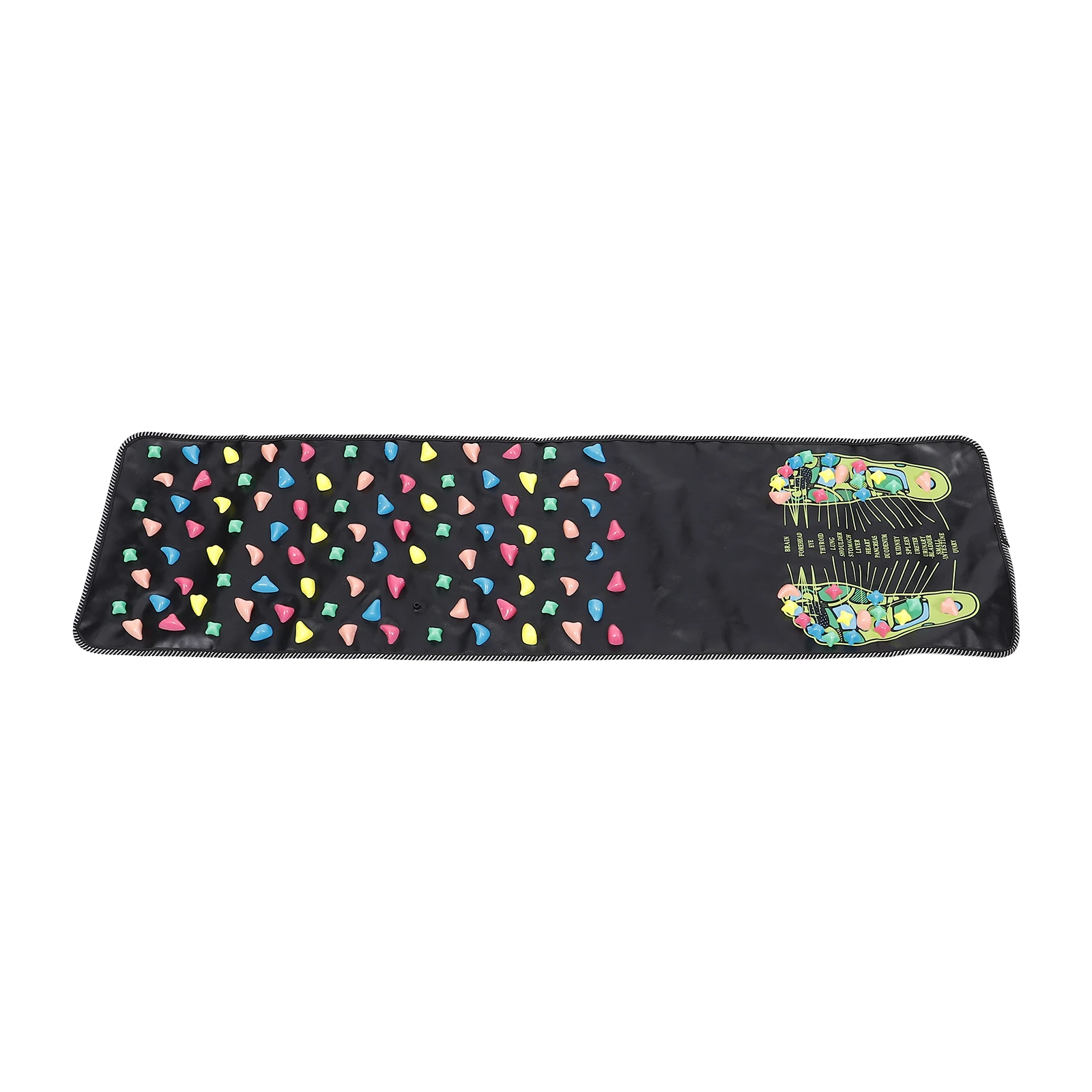 

Foldable Foot Sole Massager Reusable Acupressure Mat For Feet Portable Massage Tool Reflexology Mat Travel Home Use Body