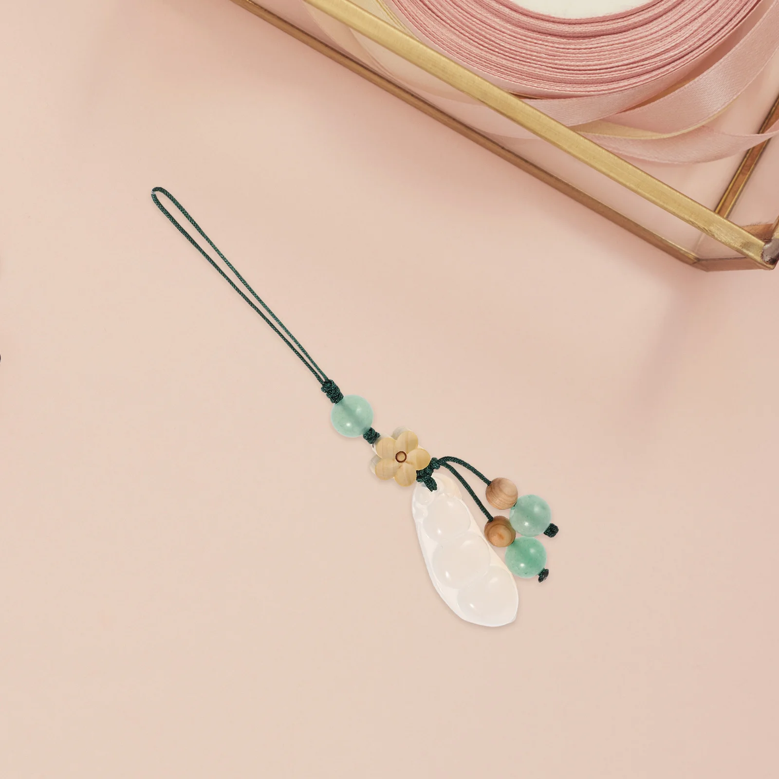 Ciondolo portachiavi creativo in calcedonio per donna Ciondoli per borse con ciondoli per telefono Accessori durevoli alla moda Portachiavi con ciondoli per donna