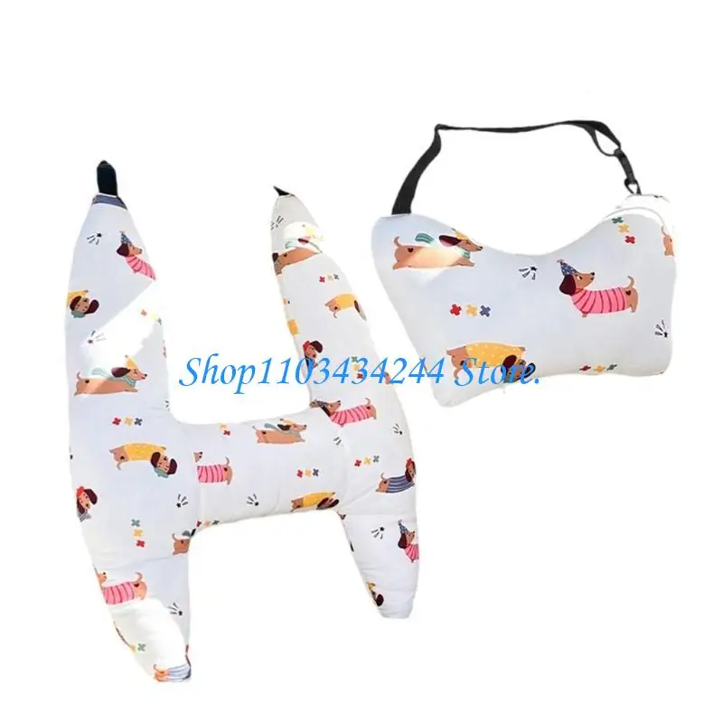 lovely-printed-pattern-h-neck-rest-cushion-for-travel-daily-car-use