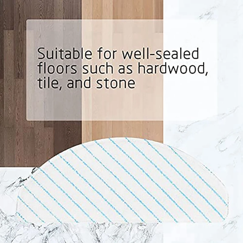 80 قطعة استبدال منصات التطهير ل Ecovacs DEEBOT OZMO T9 سلسلة T8 سلسلة T8 AIVI T8 ماكس N8 برو زائد روبوت فراغ