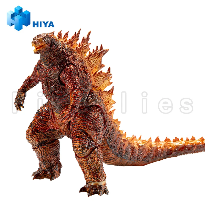 18CM HIYA 7inches Action Figure Exquisite Basic Burning Godzilla Anime Toy Free Shipping