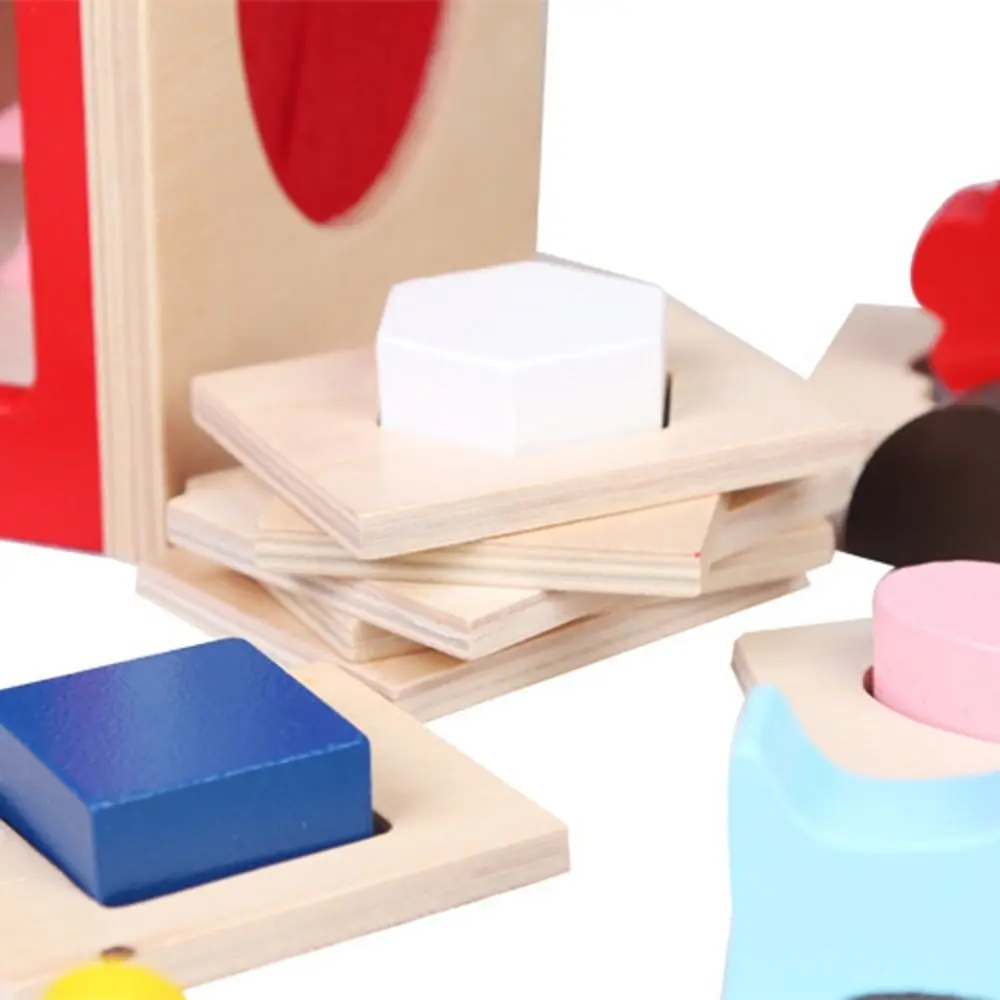 Educational Touch Thinking Shape Box Fun Early Learning Shape Sorter Hand-Eye Coordination Interactive