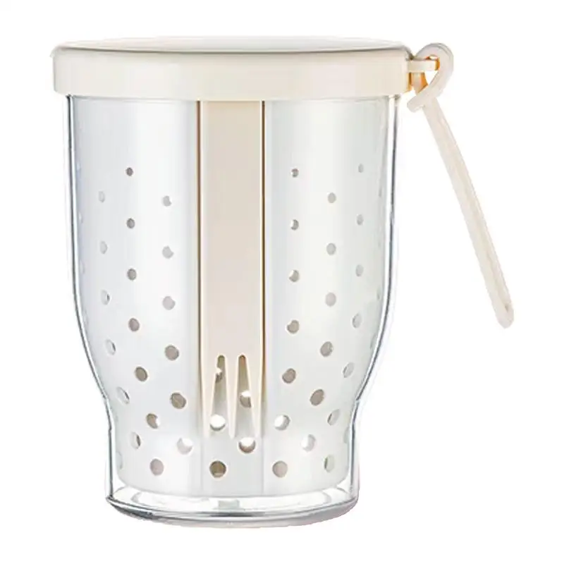 

Ночные овсяные банки для хранения еды на природе с крышками и ложками, двухслойные банки-органайзеры для еды с отделением для сухих и влажных продуктов для