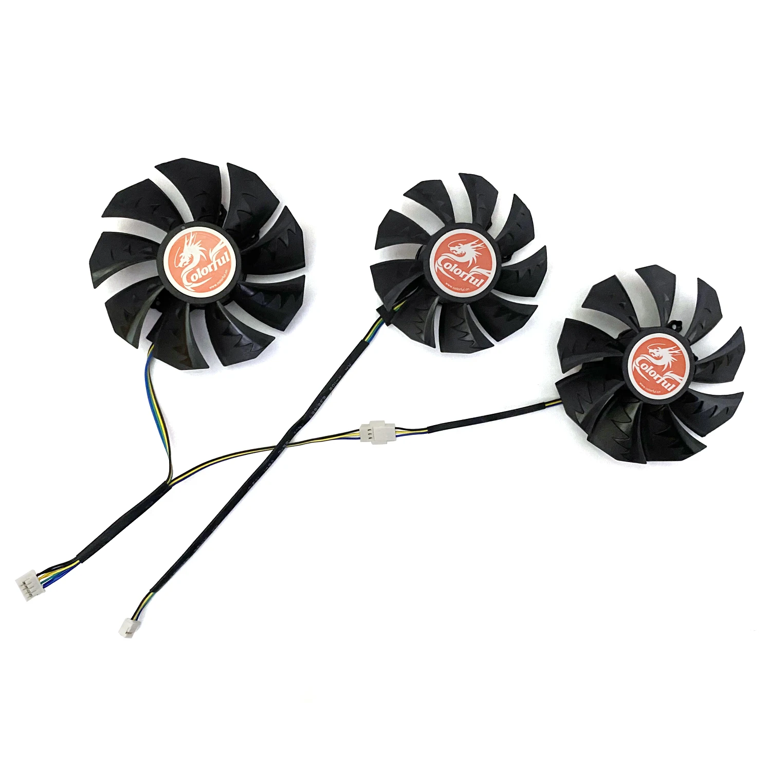 Mới 3 4pin 75MM 85MM GeForce RTX 3070 3080 GPU Quạt Cho Nhiều Màu Sắc RTX 3080 Ti GeForce RTX 3090 3080 Ti RTX3070 RTX 3060 Ti