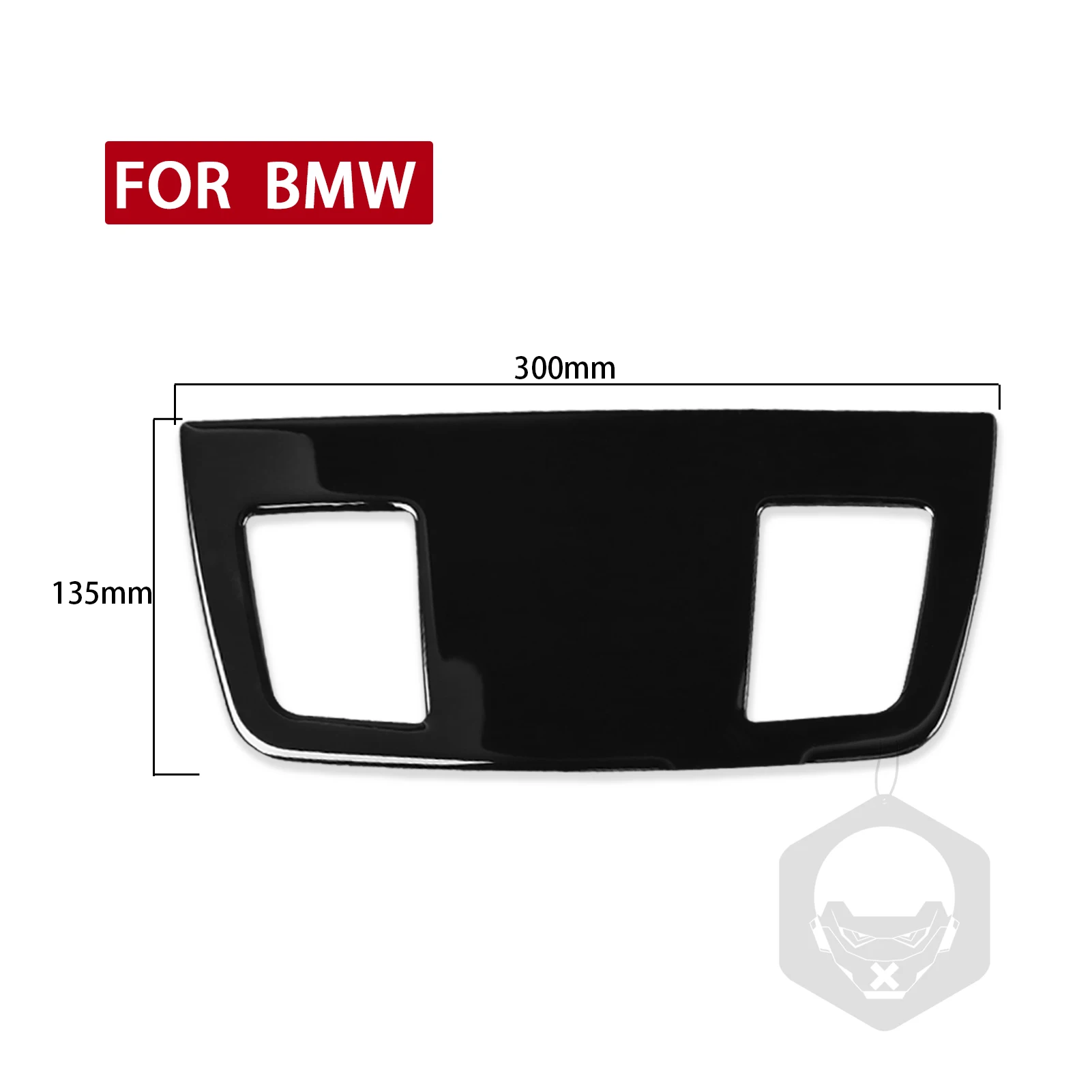 Auto Dashboard Speaker Panel Cover Car Interior Air Vent Outlet Panel Sticker Trim Decal For BMW 3 Series E90 E92 E93 2005-2012
