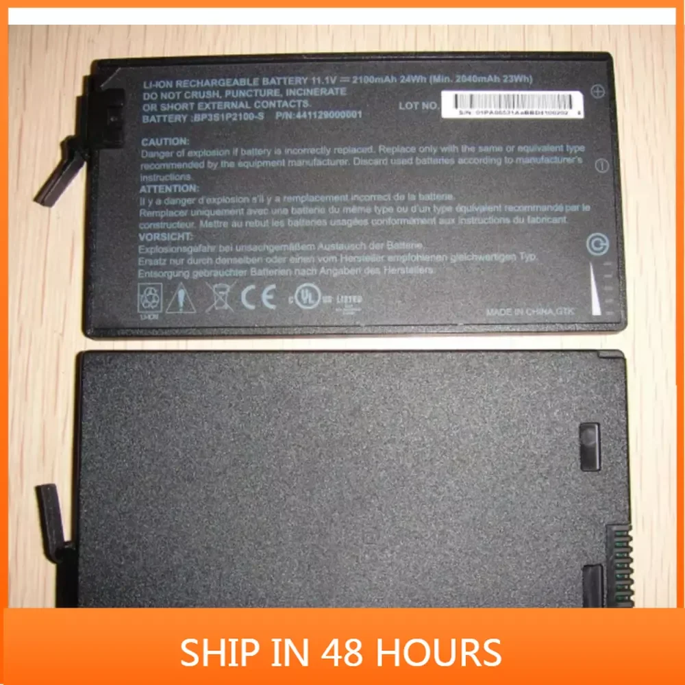 

2100mAh For BP3S1P2100-S 441129000001 Battery Getac V110 V110C computer Batteries