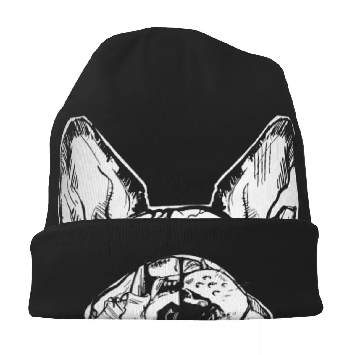 Sphynx Skull Skullies Beanies Hats Cat Fashion Unisex Street Caps Warm Dual-use Bonnet Knitted Hat