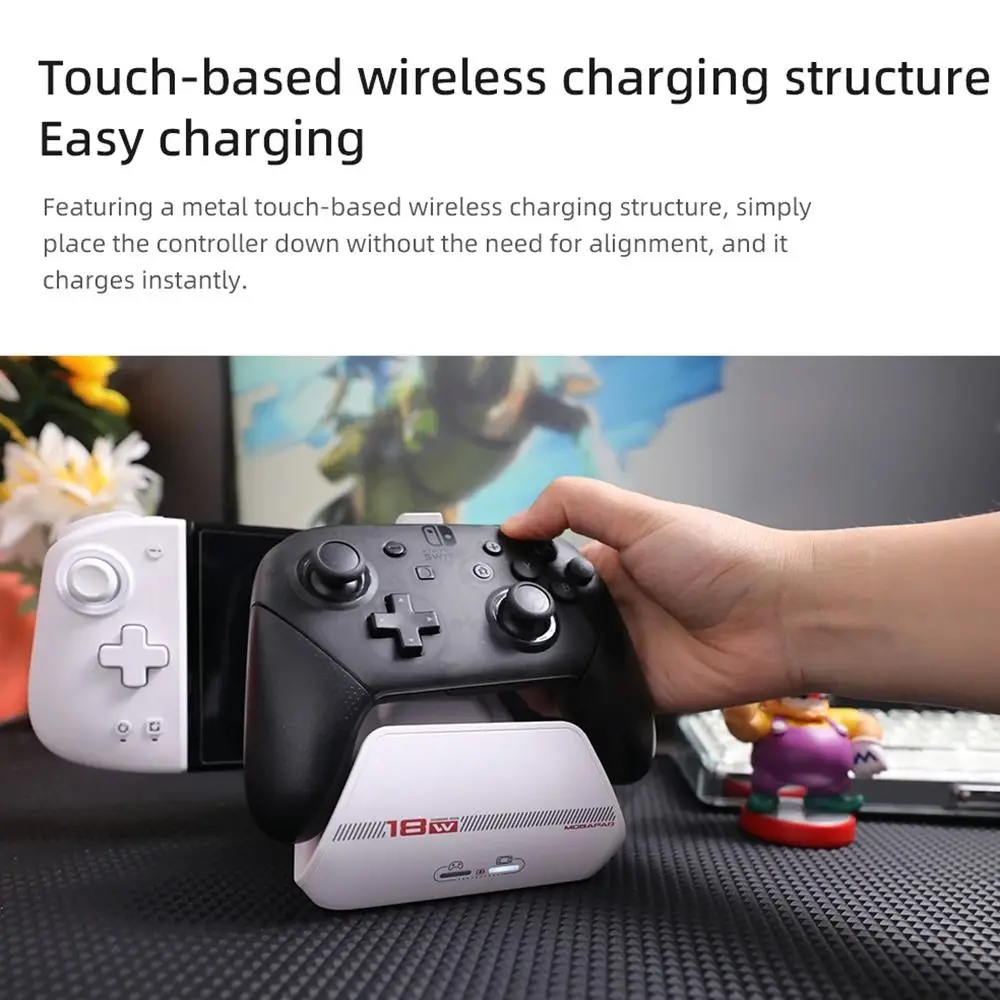 Universal HDMI Charging Dock 4K TV Mode Game Controller Charging 100W Gamepad Charging Cradle