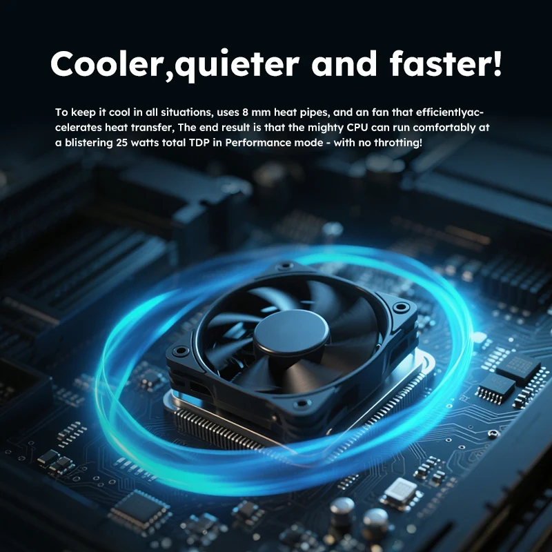 ORANGO Mini PC Windows 11 Pro Intel N150 DDR4 16GB RAM 512GB SSD WIFI5 BT4.2 4K HD Gaming Desktop Computer Office Study Mini PC