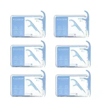 SOOCAS Dental Floss Teeth Stick Tooth Picks Wire Tooth Picks Dental Floss Oral Hygiene 50Pcs/Box 3/4/6BOX