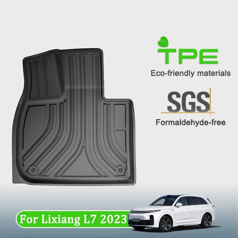 

Car Floor Mats for Lixiang L7 2023 TPE Car Carpet Waterproof Non-slip Foot Pad Floor Liners