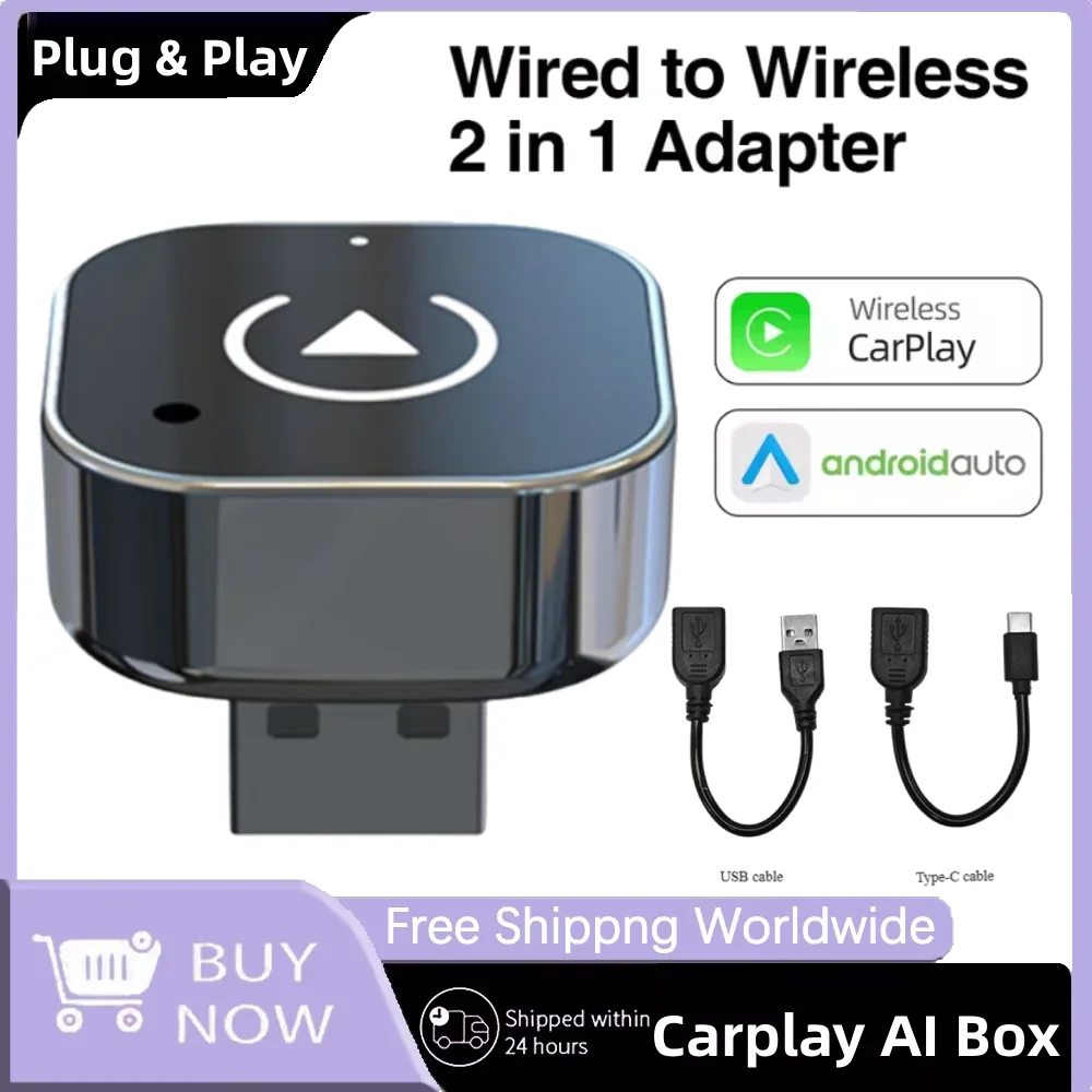 2-In-1 Wireless Car…