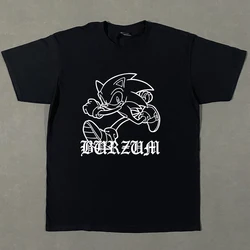 Burzum aske burzum黒半袖メンズのtシャツ