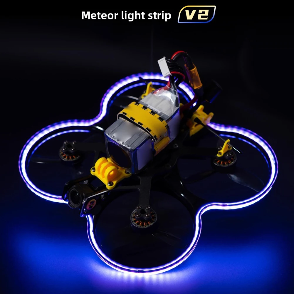 1set Light Wireless LEDmeteor Light Strip With Flight Control Wireless Tuning For SpeedyBee F4mini Flight Controller