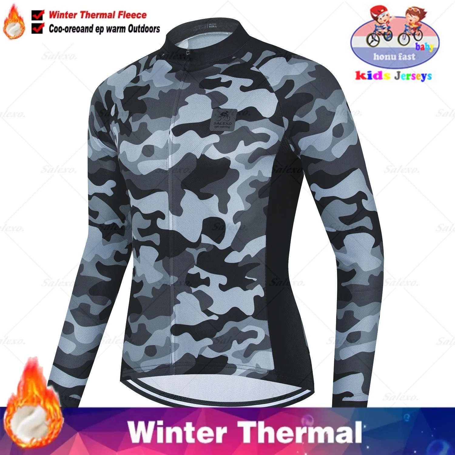 Hiver enfants cyclisme maillot - Winter Clothing Kids Sale avis et prix