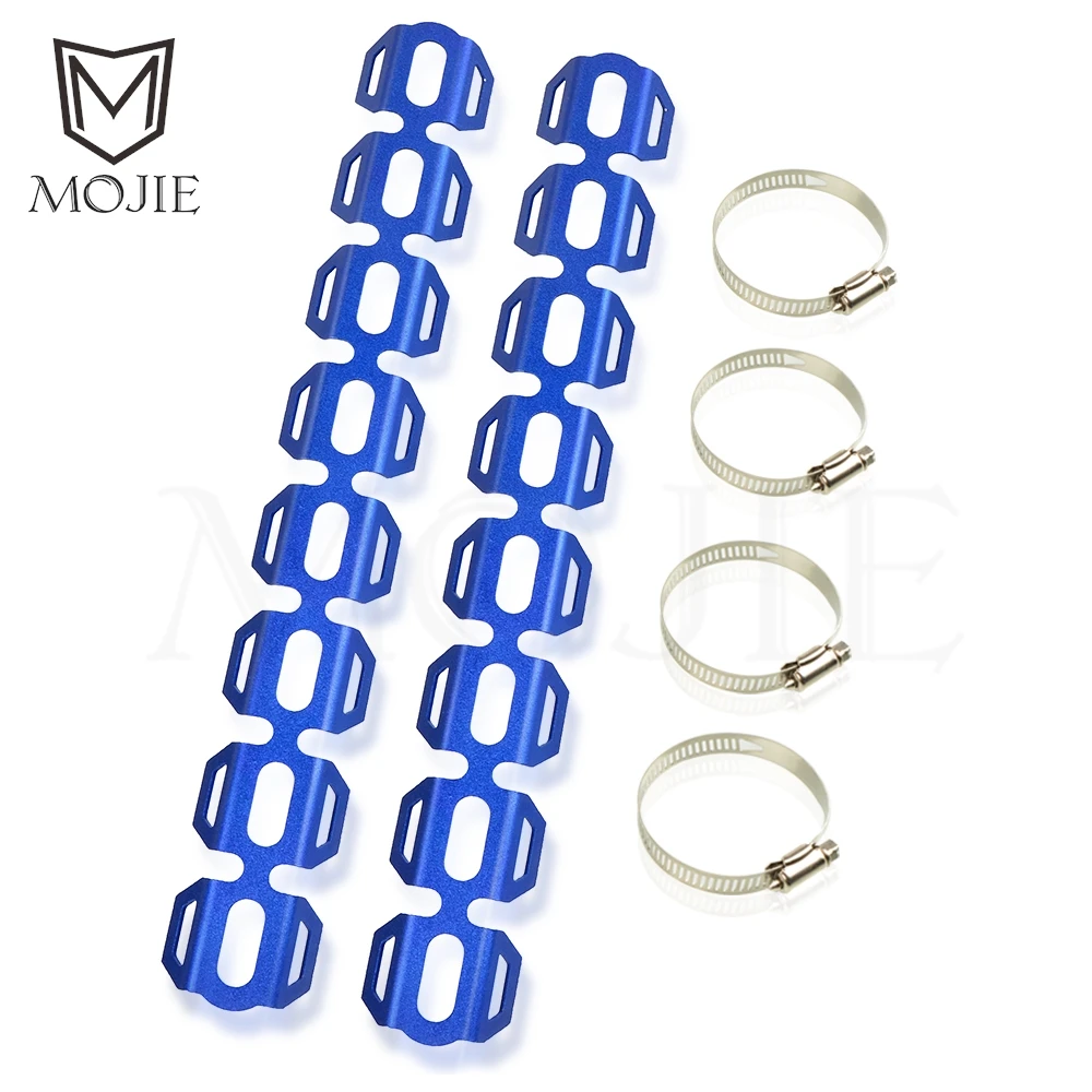 Motorcycle Exhaust Pipe Protector Heat Shield Cover Guard Fit For suzuki GS500E GS500F GS500 E/F B-KING BOULEVARD GW250 INAZUMA - Image 4