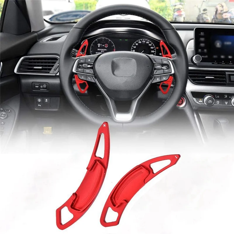 

YHOLI-Steering Wheel Shift Paddles Shift Paddles Car For Honda Spyder Accord Odyssey Crown Vic Acura Car Replacement Spare Parts