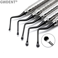 Dental Tools Excavator Restorative Spoon Curette Jagged Dental Scaler Gracey Double Ends