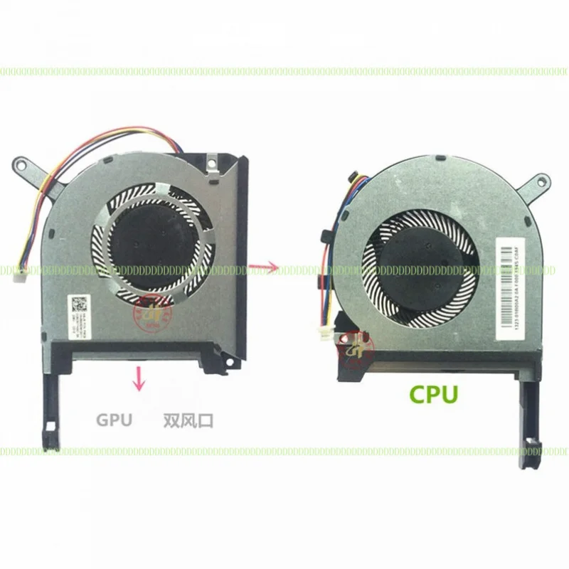 Новый охлаждающий вентилятор постоянного тока для ASUS FA506 TUF A15 FA506IV F15 A17 FA706 CPU + GPU Новый охлаждающий вентилятор постоянного тока для ASUS FA506 TUF A15 FA506IV F15 A17 FA706 CPU + GPU