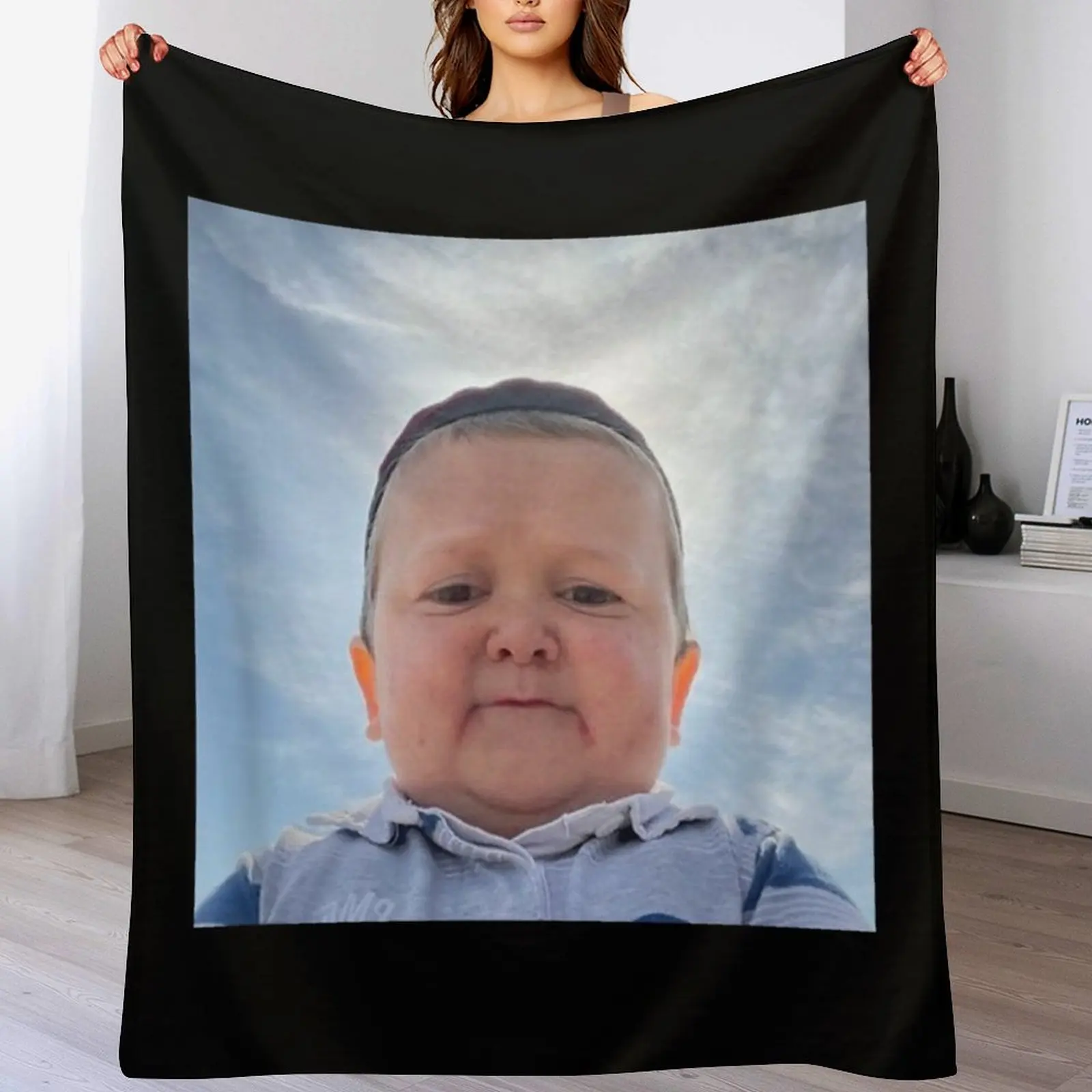 

Hasbulla - Hasbulla Hasbullah smile - Hasbullah Throw Blanket manga decorative Thins Blankets