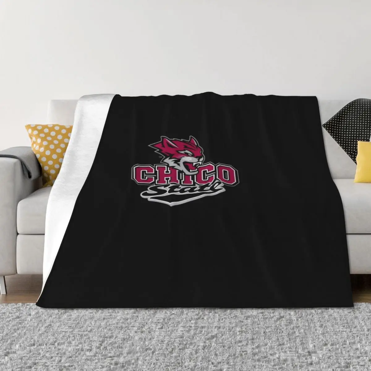 

Chico-State-University-Wildcats-shirt-Gift-Trending-Design-T-Shirt Throw Blanket Heavy Kid'S Flannels for winter Blankets