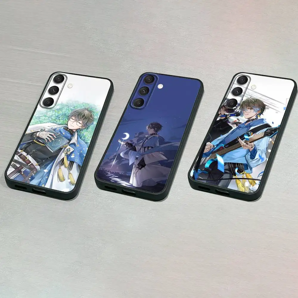 

Ike E-Eveland N-NIJISANJI EN Phone Case For Samsung S25,S24,S23,S22,S21,S20,S10,Ultra,Plus,Lite,FE,Soft Silicone Black Cover