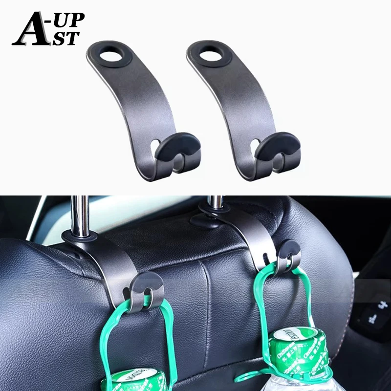 Car hooks creative high quality car strong load-bearing can be hidden car seat seat back metal hooks