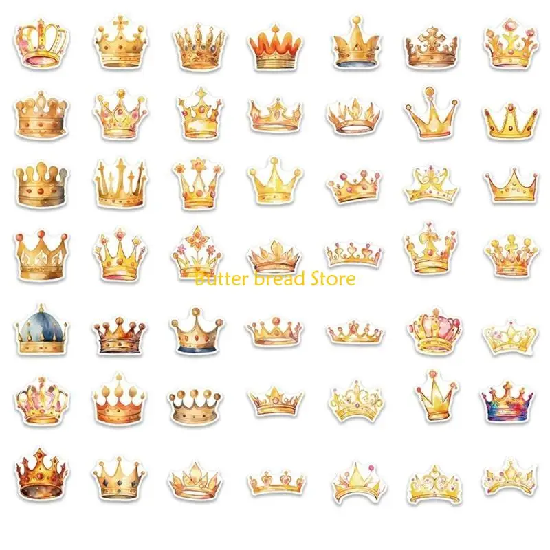 W89C 50 Sheets ملصق كمبيوتر محمول Cartoo Sticker لاصق ملصق الغيتار لاصق ملصق جميل