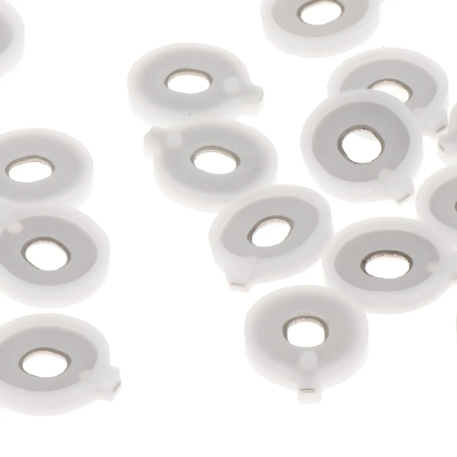 Baritone Horn Valve Guides Plastic Brass Instrument Parts for Alto Horn Repairs and Trumpet Accessories