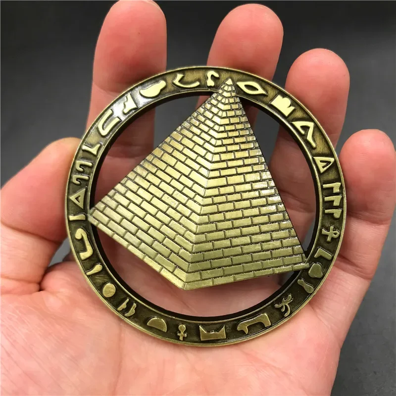 Linda pegatina magnética 3D de Metal para nevera, Francia, París, Barcelona, Hollywood, Austria, Moscú, Rusia, Egipto, pirámide, ciudad del Caribe,