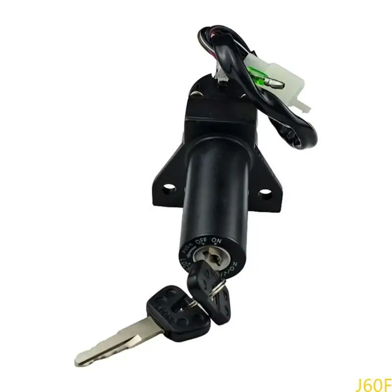 

J60F Secure Your Motorcycle With This Easy To Install Ignition Lock Featuring Two Key
