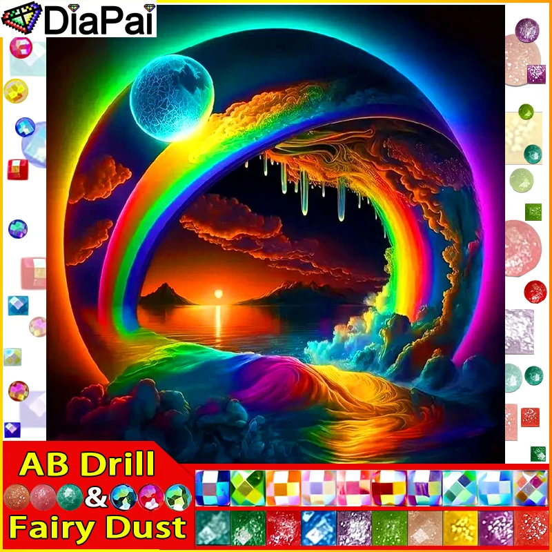 DIAPAI Fairy Dust AB Full Diamond Embroidery