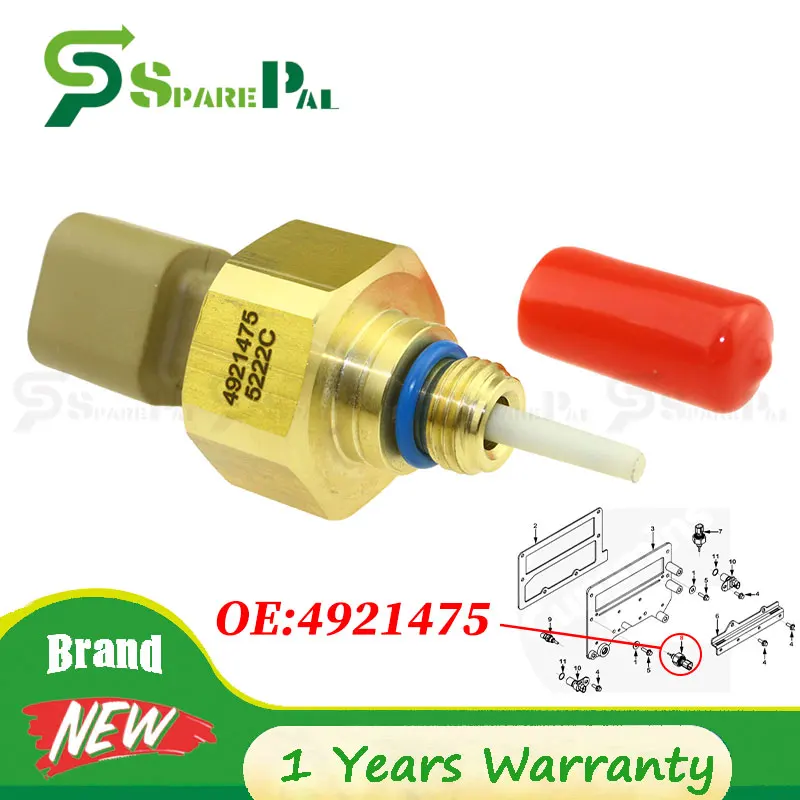 

Engine Air Oil Temp Temperature Pressure Sensor Switch PRS For Cummins ISX Engine ISX15 Diesel OEM 4921475 49 21 475
