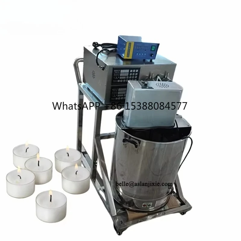 

Handheld Candle Filling Machine Tealight Wax Hot Melting Machine Paraffin Aromatherapy Wax Dispensing Filler Machine
