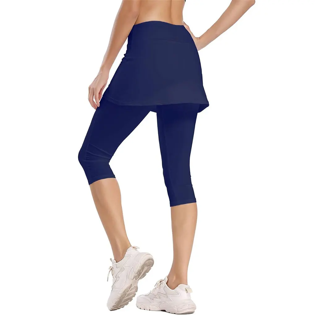 Elastic And Flexible Women S Golf And Tennis Pants With Skirt Move Freely And Look On Course Modest