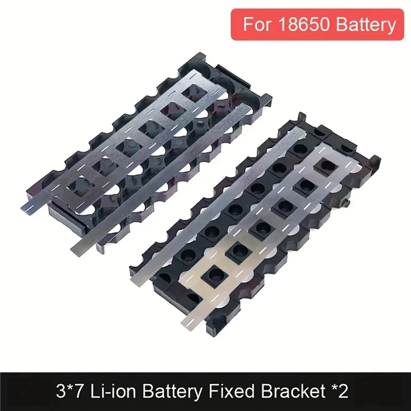 AB42-2X 12V 7Ah Supporto per scatola batteria per batteria 18650 3X7 Nichel con scatola di immagazzinaggio Parte con scheda PCB Batteria fai da te