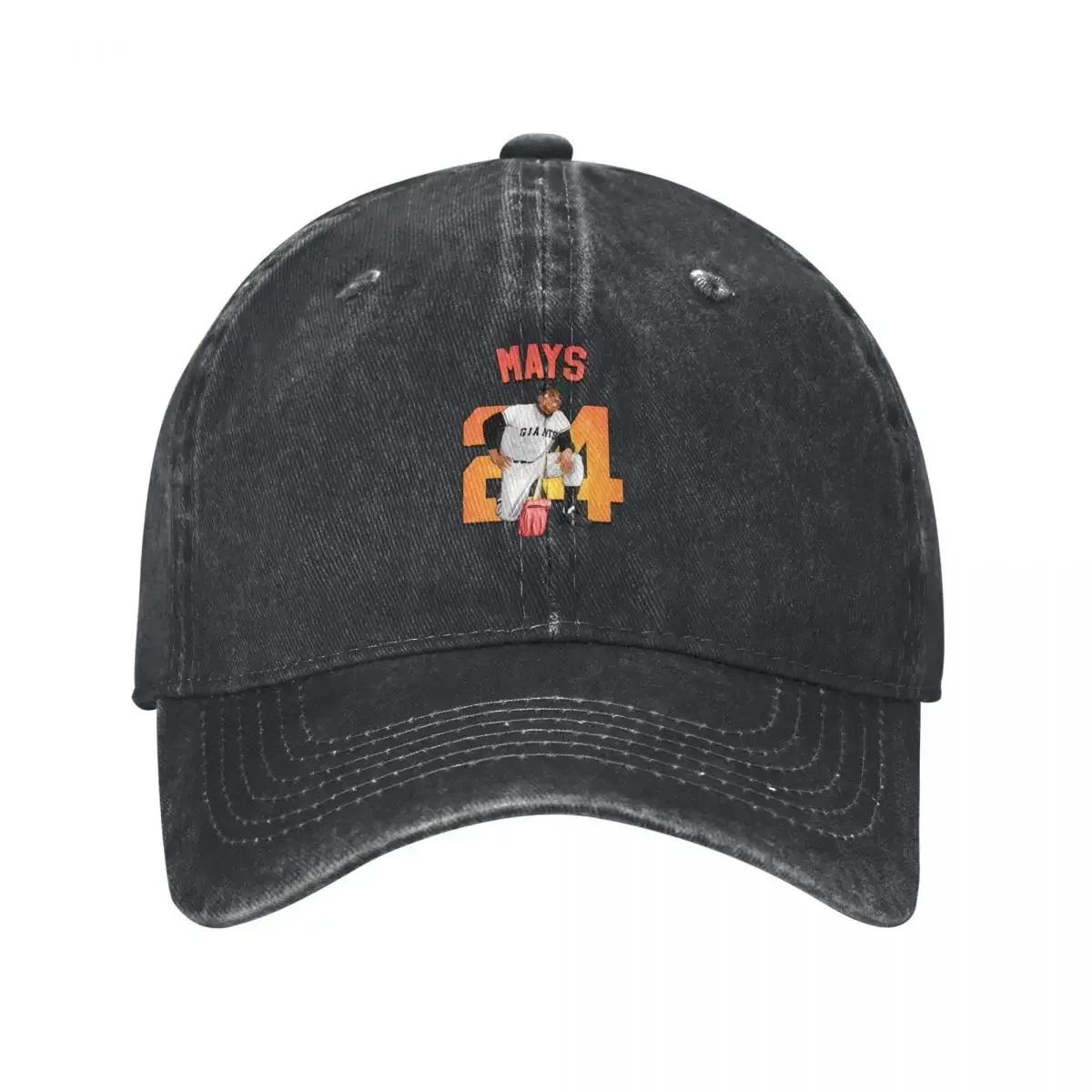 Willie Mays Legends Era Baseball Cap Dropshipping men's big size hat Hat Beach Hat Baseball Cap Baseball Men Women's