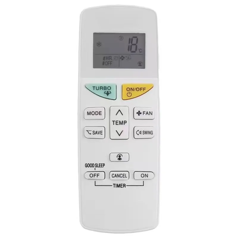 ARC470A1 Enhanced Functionality Remote Control for DAIKIN ARC470A11 ARC470A16 Air Conditioner Intuitive Design, No Codes