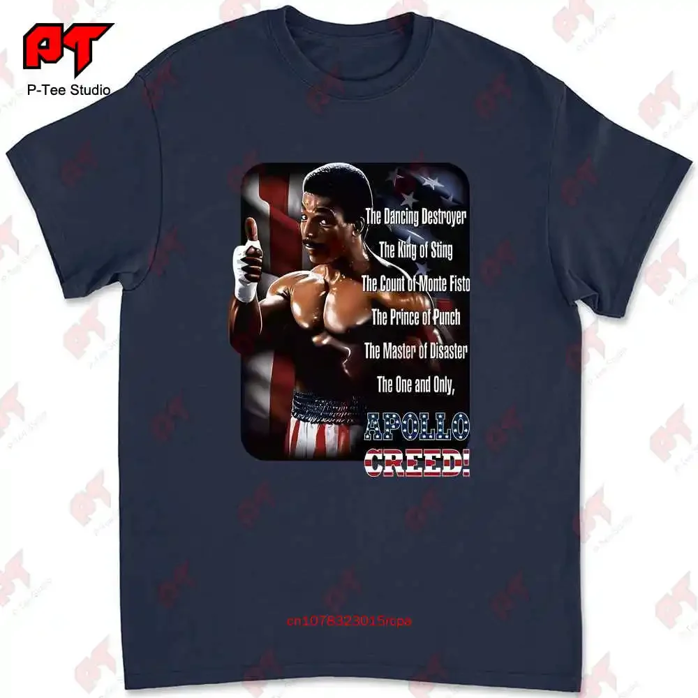 Apollo Creed Nicknames T Shirt 44ND