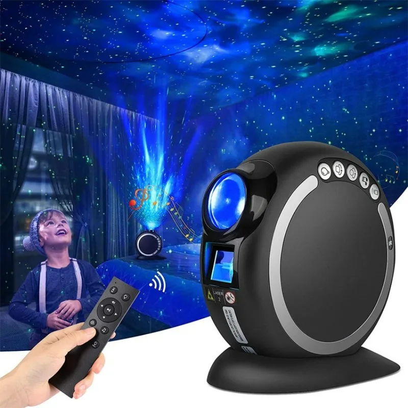 

LED Bluetooth Star Projector Night Light with Remote Control Music Ocean Nebula Galaxy Aurora Projection Light Children's Gift