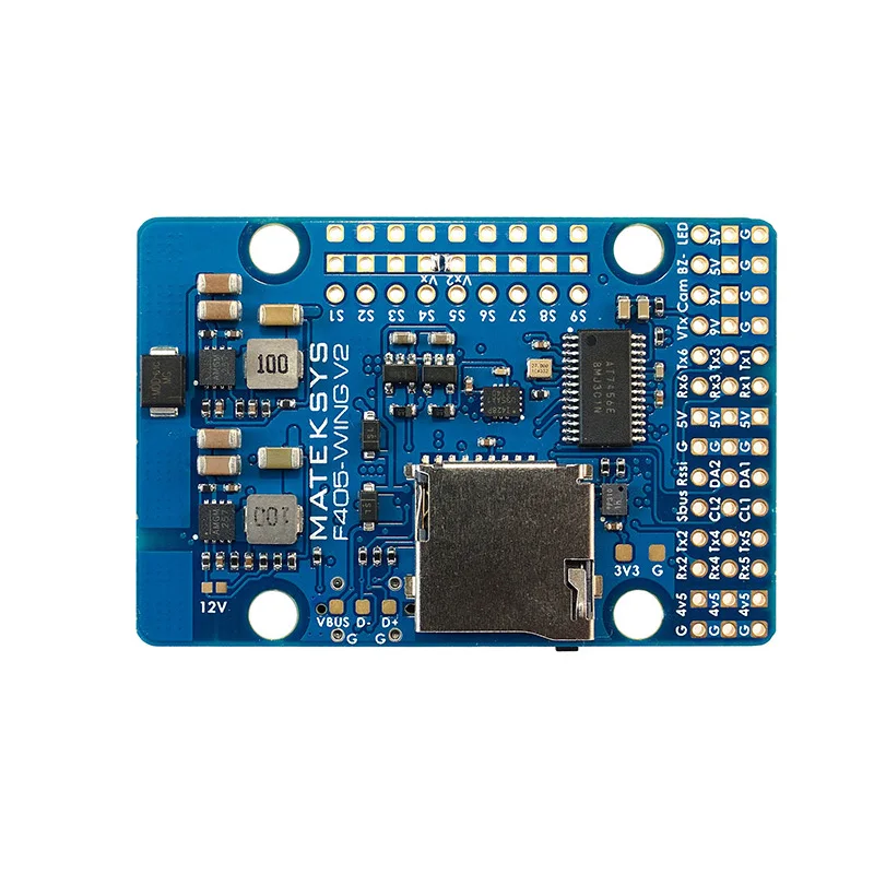 MATEKSYS Matek F405-WING V2 Flight Controller with STM32F405 & ICM-42688P OSD/SD Support for ArduPilot INAV RC Airplane