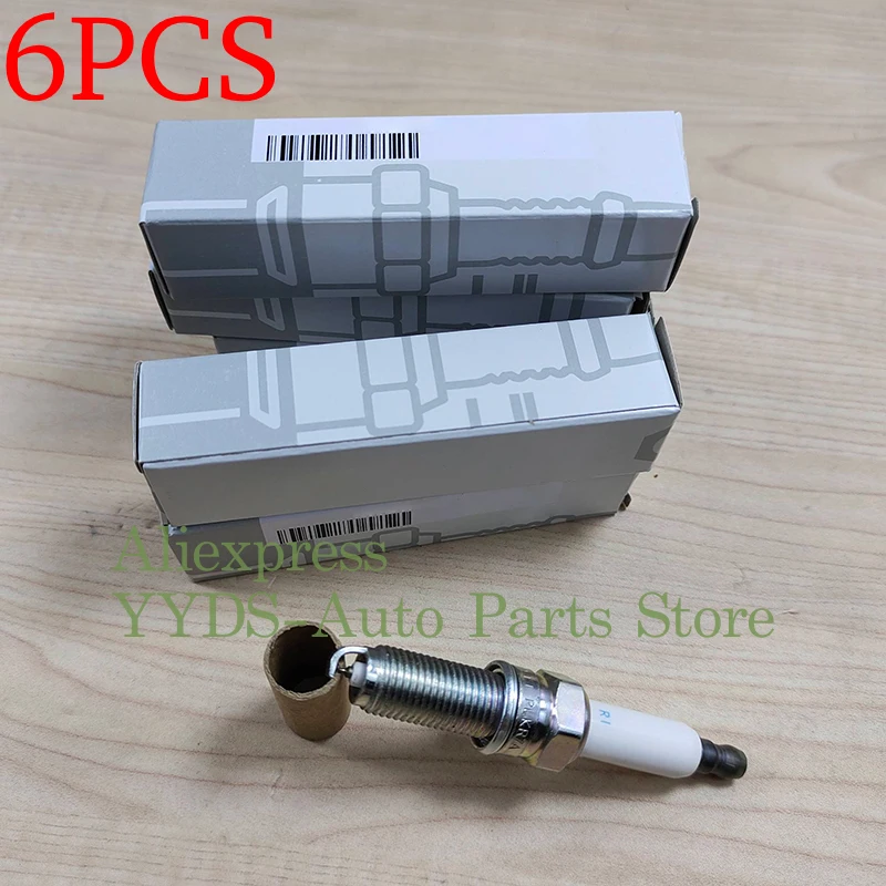 

6 шт. Свеча зажигания для Mercedes-Benz для X204 A209 ML550 S CLASS W221 CL550 SL550 E350 A0041594903