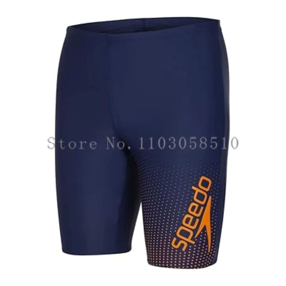 2025 Men's Swim Jammer Swimsuit Shorts Endurance Athletic Training Swimwear Swimming Trunks Beach Tights Shorts Swim Lycra Pants