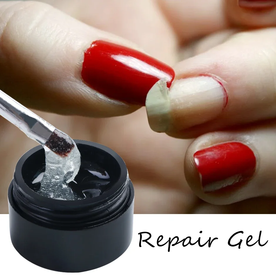 Accesorio de manicura para extensión de uñas, reparación rápida de Gel de fibra de construcción