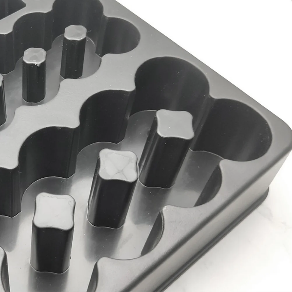 

Removable Tester Organizer Storage Box Case Holder Slot Rack with for 98 PCS AA AAA 9V Type (Black)