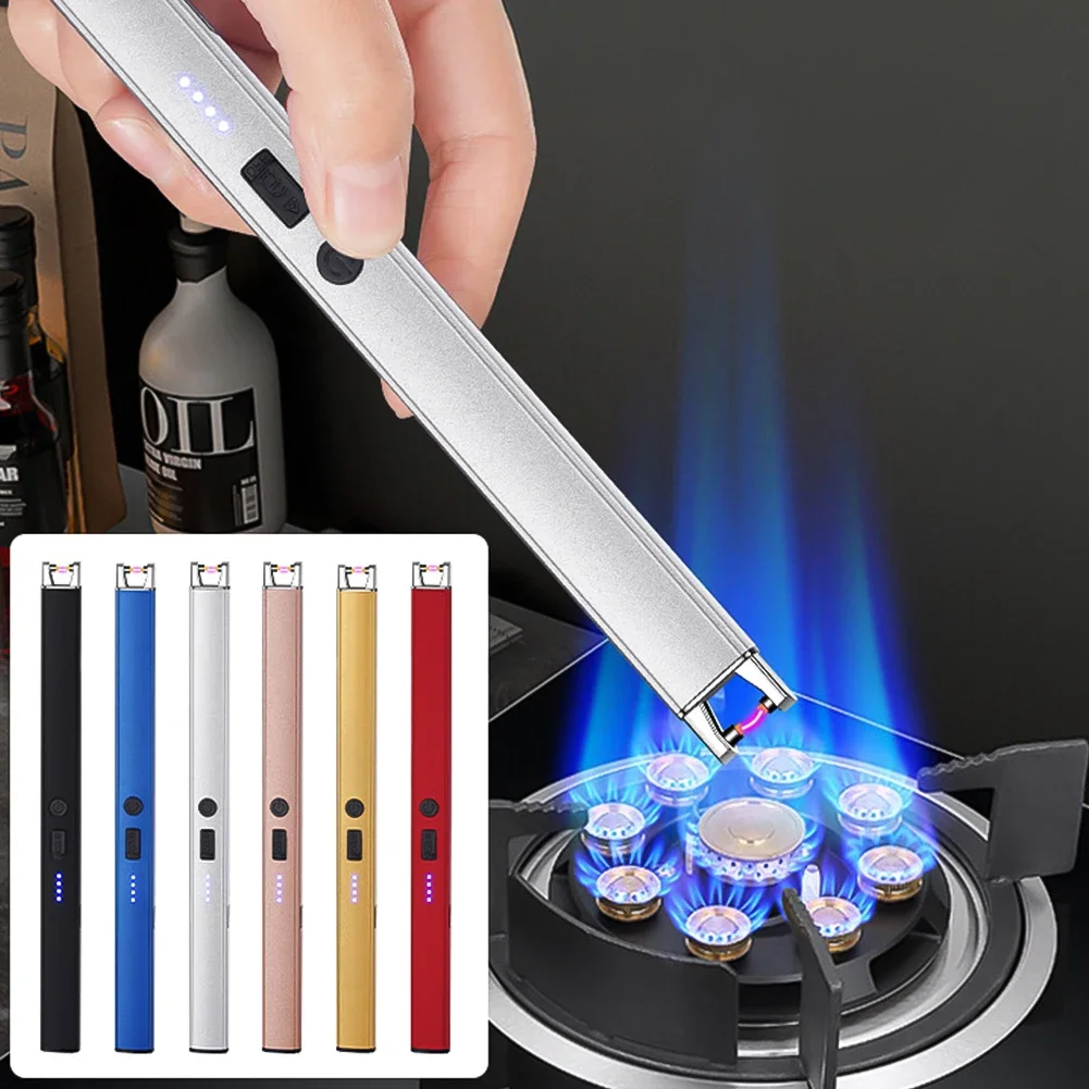 Burning Torch Aromatherapy Candle Extend Gas Stove Natural Gas Range Igniter Electronic Charging Burn Torch smoking accessories