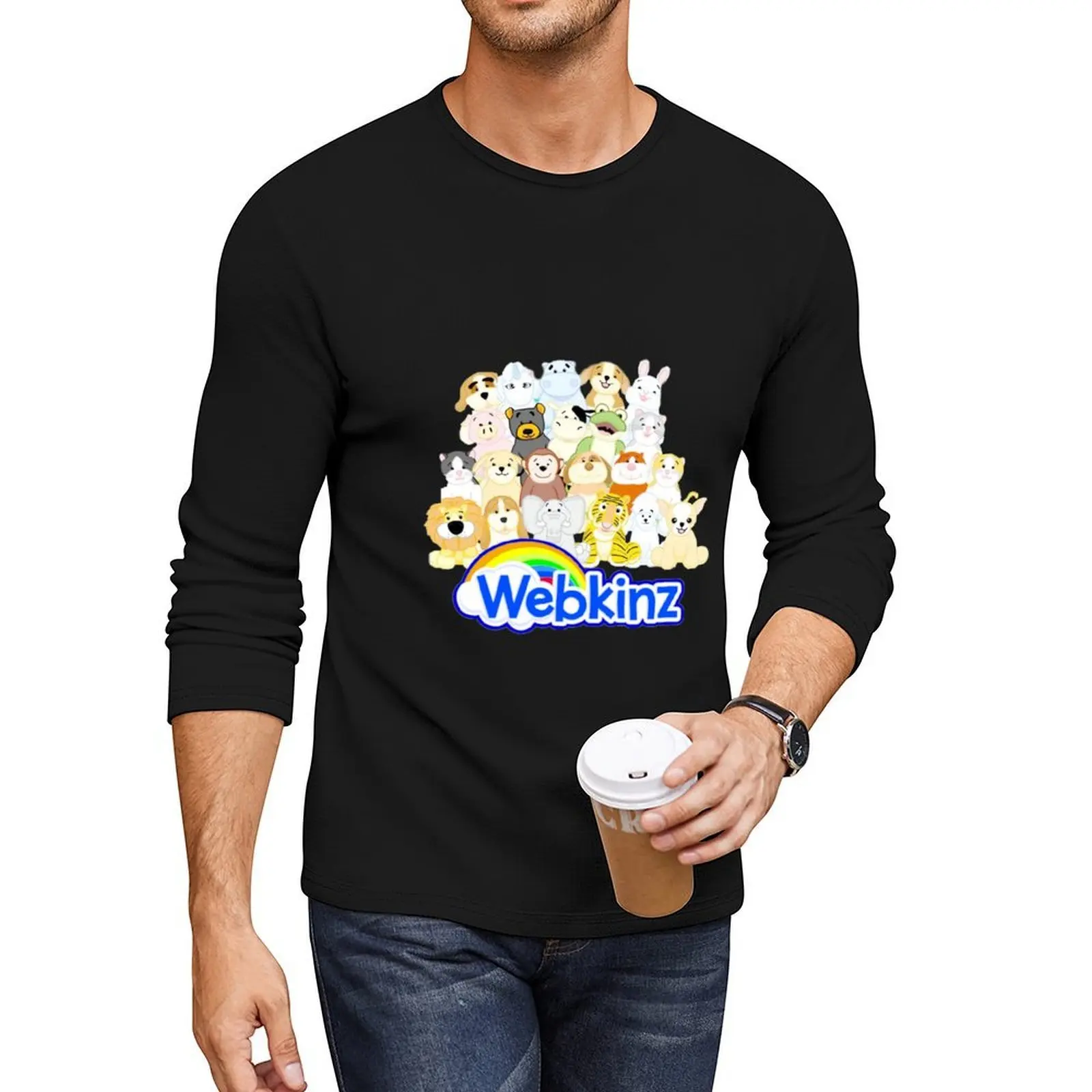 

Webkinz Long T-Shirt plus size tops t shirt man sublime t shirt oversized t shirt mens plain shirts